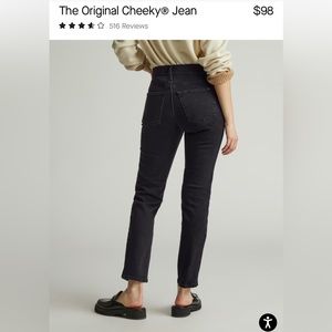 NWT Everlane The Original Cheeky Jean